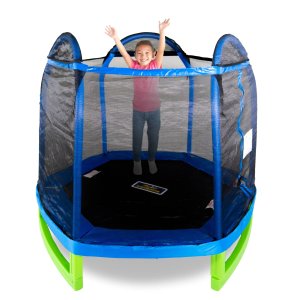 Bounce Pro 7-Foot My First Trampoline Hexagon (Ages 3-10) for Kids
