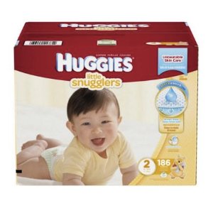  Huggies Little Snugglers Diapers @ Amazon