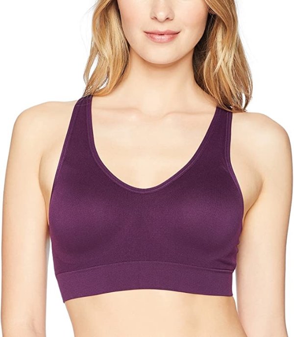 Amazon Brand - Mae Women's Cross Back Push-up Bralette (for A-C cups)
