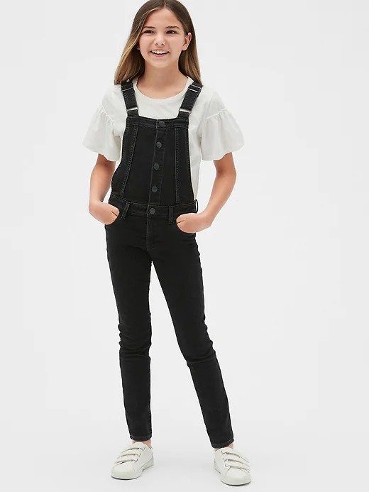 Kids Skinny Overalls with Stretch