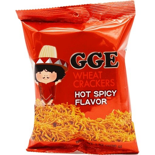 Wei Lih Wheat Cracker Hot Spicy Flavor 2.82 OZ