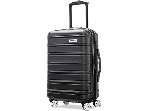 Omni 2 Hardside Expandable Luggage with Spinner Wheels, Carry-On 20-Inch, Midnight Black