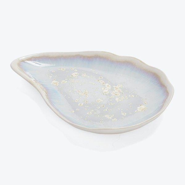 Oyster Small Plate Pearl