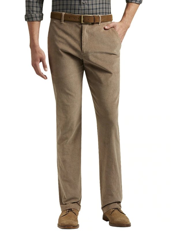 Reserve Collection Tailored Fit Corduroy Pant