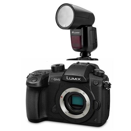 Lumix DC-GH5 + FP Zoom Li-on X R2 TTL 闪光灯