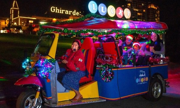 Holiday Lights and Sites Tour for One Adult or Child from Lucky Tuk Tuk (Up to 10% Off)