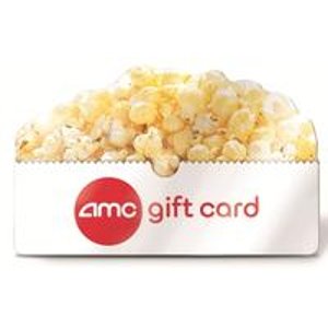  $50 AMC 电影院礼卡 