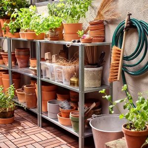 Ikea HYLLIS 多功能铁质储物架