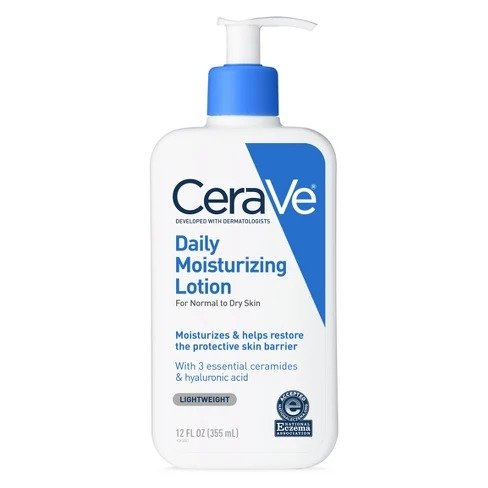 Unscented CeraVe Daily Moisturizing Lotion for Normal to Dry Skin - 12oz