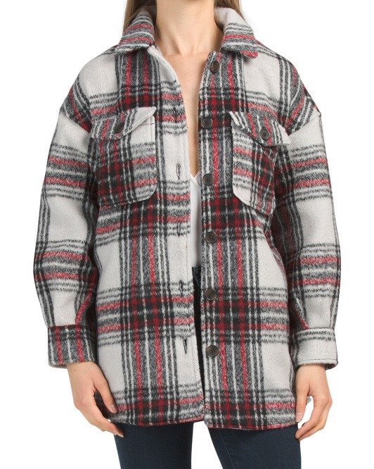 Plaid Shirt Shacket | Gifts For Her | Marshalls
