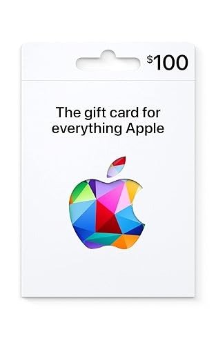 新版 Apple 礼卡 $100 面值, 线下+线上+软件商店通用