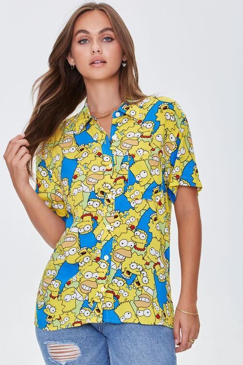 The Simpsons Print Pocket Shirt