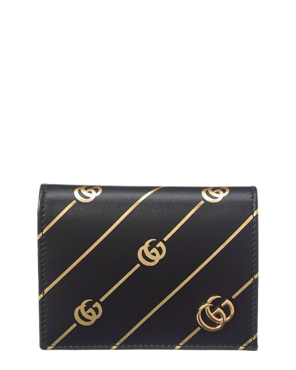 Gucci Interlocking G Leather Card Case