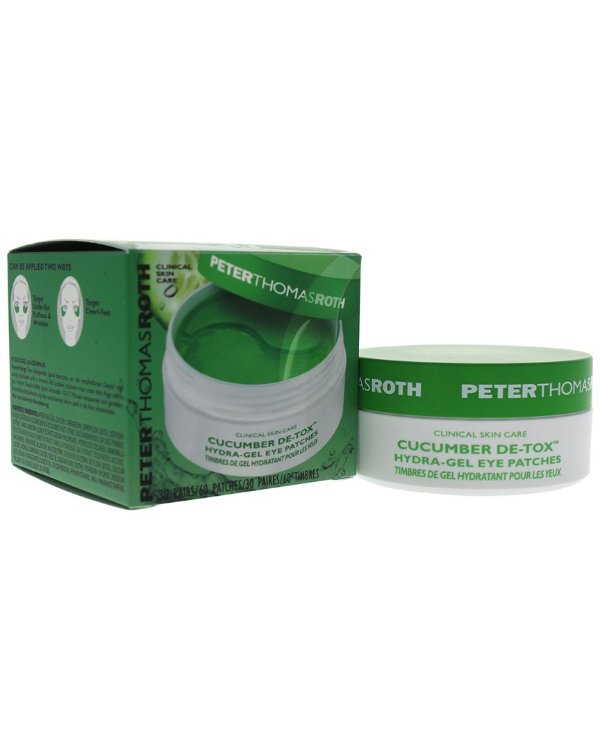60pc Cucumber De-Tox Hydra-Gel Eye Patches