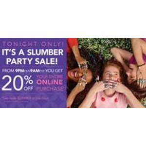 Claires.com网上购物全场20% off