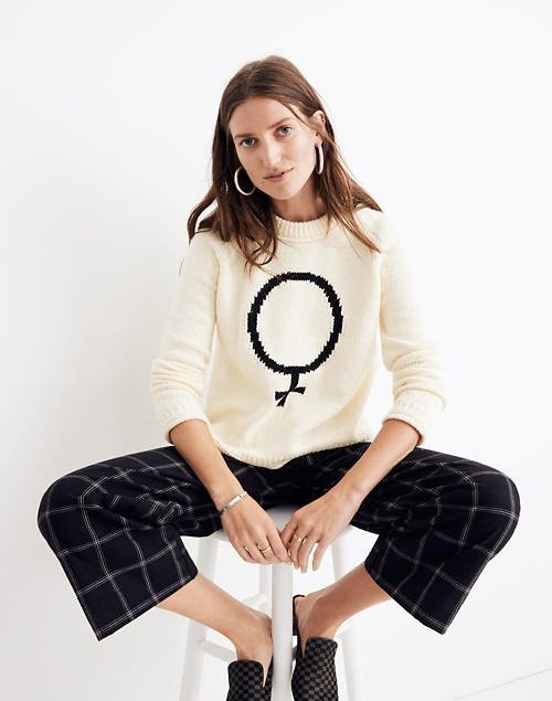x Girls Inc. Female Symbol Keaton Pullover Sweater