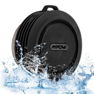 Mpow Buckler Portable Wireless Bluetooth Waterproof Speaker with Suction Cup for Shower/Outdoor