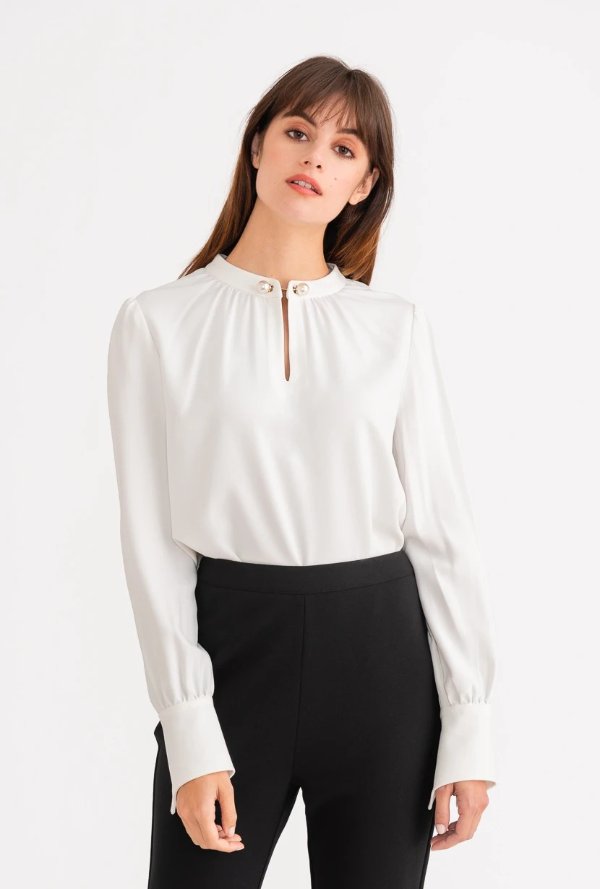 Buvette Pearl Blouse - Ivory
