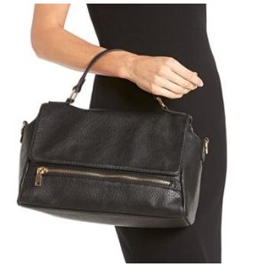 Street Level Convertible Faux Leather Satchel @ Nordstrom