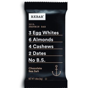 RXBAR 海盐巧克力健身能量棒 12条