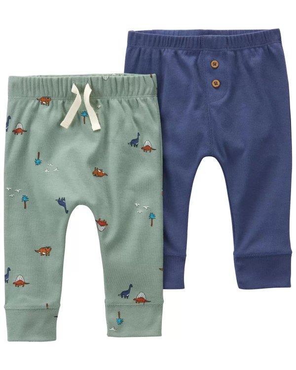 Baby 2-Pack Pull-On Pants