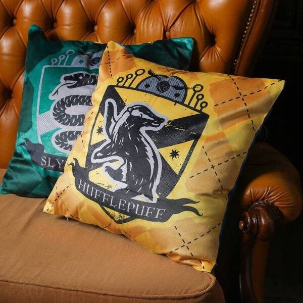 HARRY POTTER X SHEIN 1pc Cartoon Graphic Cushion Cover Without Filler, Modern Polyester Decorative Throw Pillow Cover For Home