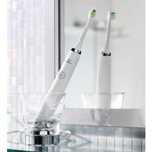 Philips Sonicare HX9332/05 DiamondClean Rechargeable Electric Toothbrush, Black