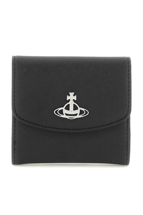 saffiano faux leather wallet