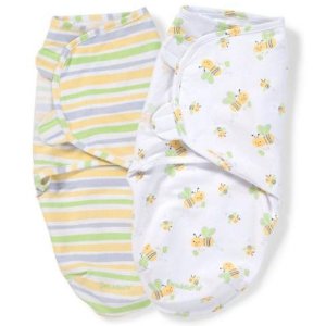 Summer Infant SwaddleMe Adjustable Infant Wrap, 7-14 Lbs, Small-Medium, Bumble Bee @ Amazon