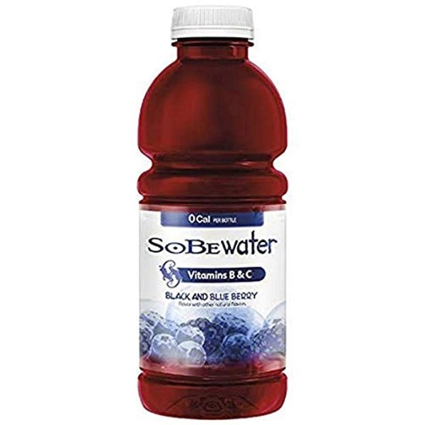 Water, Black & Blueberry, 12 Count