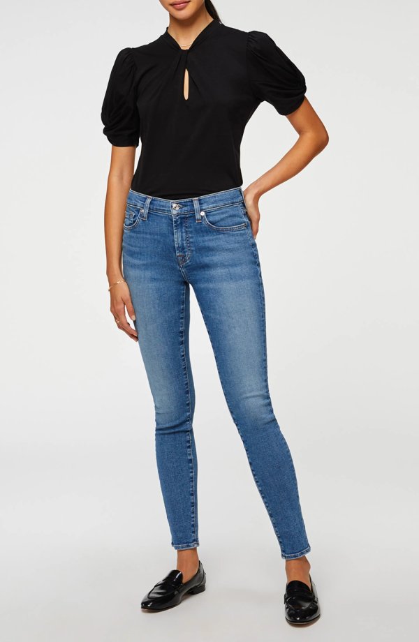 The Ankle Skinny Jeans