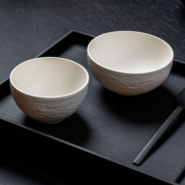 Manufacture Rock Blanc Rice Bowl, Small