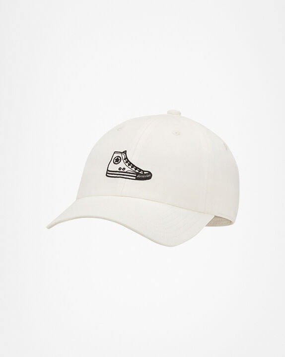 High-Top Sneaker Patch Baseball Hat