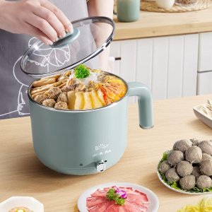 Bear Hot Pot Electric, Rapid Noodles Cooker, 1.2L