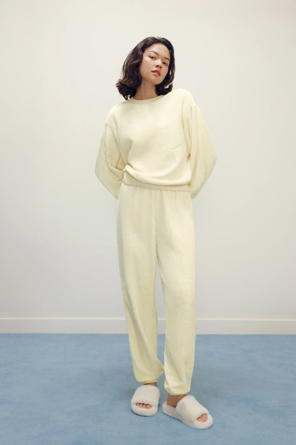 Classic Cozy Fleece Pajama Top 2.0