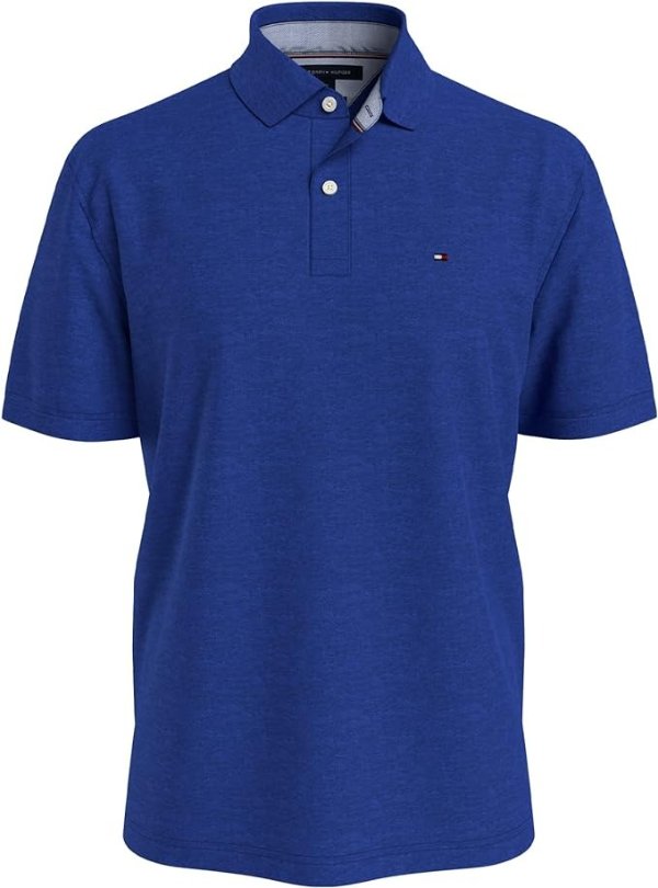 Men's Short Sleeve Cotton Pique Polo Shirt in Classic Fit