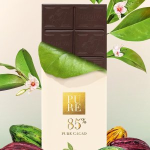 Godiva Pure Collection 新款85%浓度香醇黑巧克力补货
