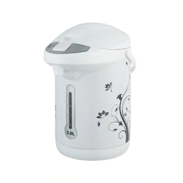 12-Cup White Electric Kettle and Dual-Pump Hot Water Dispenser