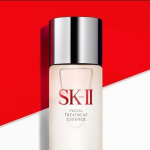 with $250 purchase @ SK-II