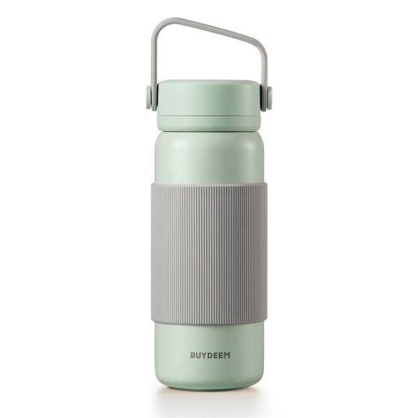 BUYDEEM CD1011 Stainless Steel Thermos Tea Bottle with Removable Infus