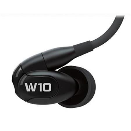 W10 Single-Driver True-Fit Earphones with MMCX Audio and Bluetooth Cables