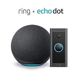 Ring Video Doorbell 有线版 + Echo Dot (4代) 套装
