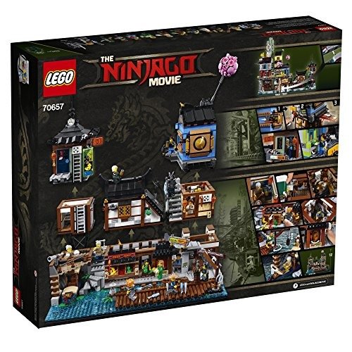 THE LEGO NINJAGO MOVIE NINJAGO City Docks 70657 Building Kit (3553 Piece)