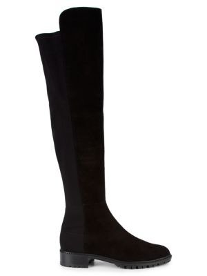 5050 City Stretch Suede Tall Boots