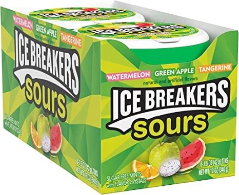 ICE BREAKERS Duo 酸味薄荷糖 8盒装