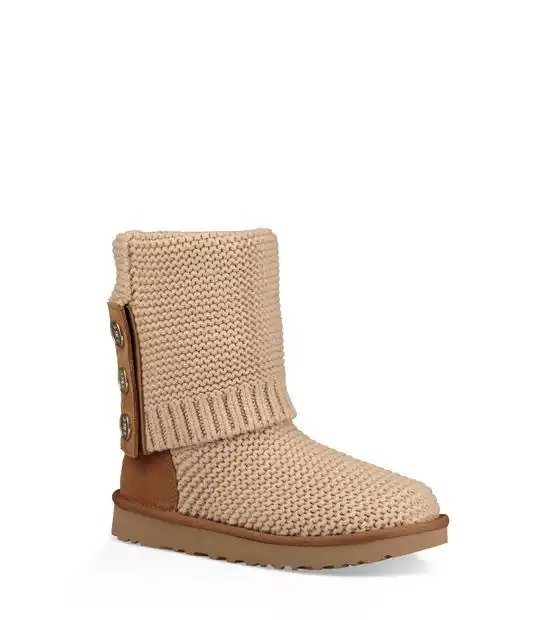 Purl Cardy Knit Boot