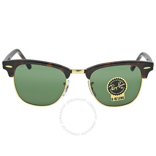 Ray Ban Clubmaster Tortoise 49 mm Sunglasses
