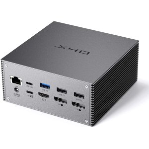 OKX 多功能合一 USB-C 拓展坞 (7-USB, 4K@60Hz DP, HDMI, LAN, 3.5mm)