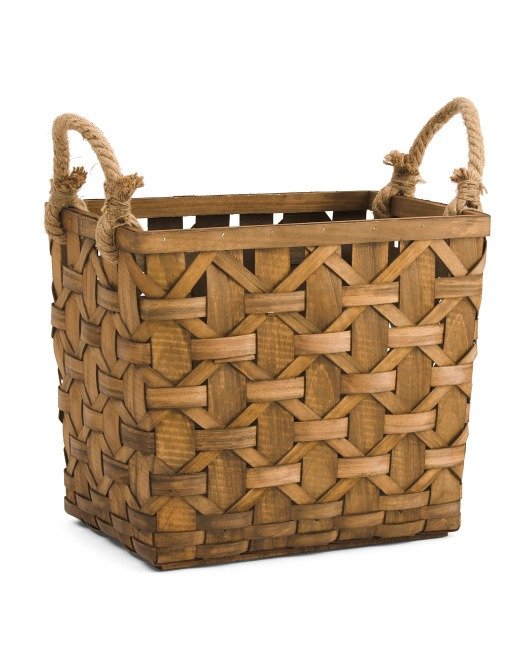 Medium Wooden Basket