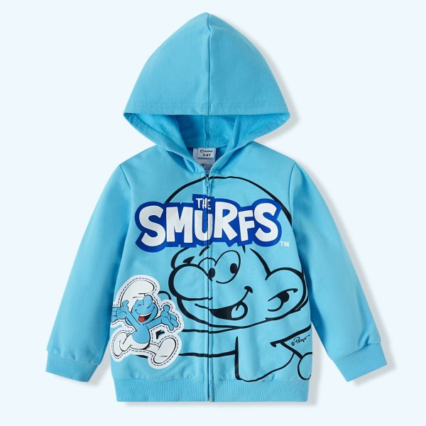 Smurfs Toddler Boy 100% Cotton Hooded Sweatshirt